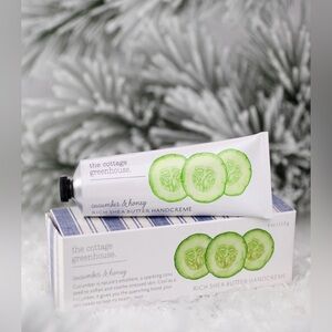 NEW The Cottage Greenhouse Cucumber & Honey Handcreme, Margot Elena
